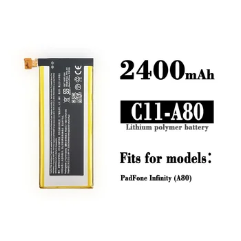 C11-A80 de Înlocuire a Bateriei Pentru ASUS PadFone Infinity (A80) C11-A80 Telefon Mobil de Capacitate Mare mai Recente Baterii cu Litiu
