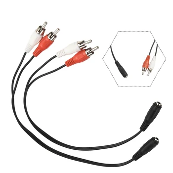 Cablu 2x Adaptor Difuzor De 6 Inch Cupru+ABS Montare Directă, Ușor De Utilizat se Potrivește cele Mai multe Modele de masini Interfață Converter