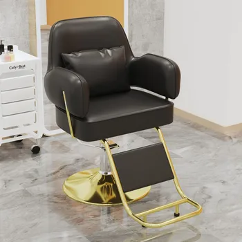 Coafură Frizerie Scaun Ergonomic Profesionale Gamerrotating Fotolii Pentru Salon de Frumusete Estetica Cadeira Mobilier HY
