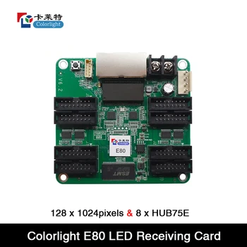 Colorlight Primirea Cardului E80 Plin de Culoare LED Display Ecran Mare, Ecran de Publicitate Sistem de Sincronizare Card de Control