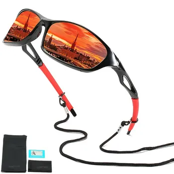 Cu Sac și Frânghie de Moda Unisex Windproof Polaroid Sport Ochelari de Conducere Ochelari de Oameni Polarizate Pilot ochelari de Soare UV400 Oglindă
