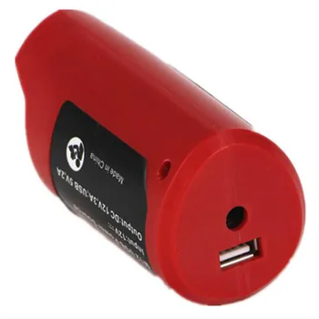 dawupine de Alimentare USB Conector Încărcător Toc pentru Milwaukee 10.8 V 12V Baterie Li-ion Dispozitiv USB de Iarnă Pânză Adaptor de Încărcare