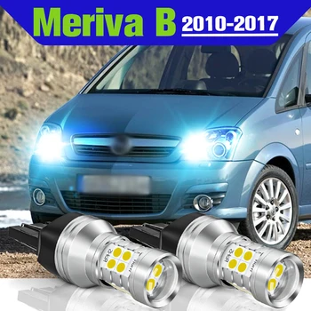 Daytime Running Light Accesorii 2x LED DRL Lampa Pentru Opel Meriva B 2010 2011 2012 2013 2014 2015 2016 2017