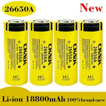 De mare Capacitate 26650 18800mah Li-ion Baterie Reîncărcabilă Lii-50A 3.7 v 26650-50A baterie pentru Lanternă 20A noi de ambalare