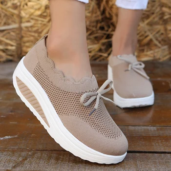 de vânzare la cald 2023 Noua Platforma Femei Adidași de Moda Unic Gros Pantofi Casual Femei Slip-On de Lumină Non-Alunecare de Creeper Pantofi Doamnelor