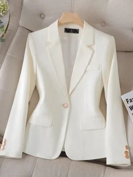 De Înaltă Calitate, Franceză Mici, Parfumate Blazer Coat Pentru Femei 2023 Nou Toamna Iarna Coreeană De Moda Casual, Costumul Uza Casaco Feminino