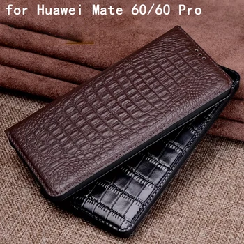 Din Piele Acoperi Caz pentru Huawei Mate 60 De Flip Magnetic Carcasa Telefon pentru Huawei Mate 60 Pro Funda Piele Mate60pro+ Coque