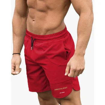 DIY Personalizate Logo-ul de Brand Mens Fitness Pantaloni Culturism Jogger Antrenament Rapid-uscat Sudoare Pantaloni scurți de sex Masculin