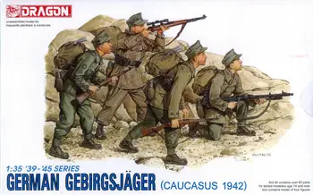 Dragon 6045 1:35 Scară al doilea RĂZBOI mondial German Gebirgsjager (Caucaz 1942) (4 Cifre)