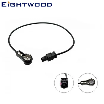 Eightwood Auto DAB Radio Antenă Antenă Cablu Adaptor Fakra Un Plug de sex Masculin ISO Plug Conector de sex Masculin pentru Pioneer Sony JVC Kenwood