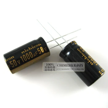 Electrolitic condensator de 1000UF 50V Volumul 13X25MM Condensator 13 * 25 mm
