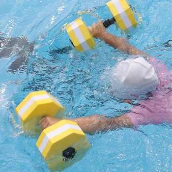 EVA Spuma Octogonal Aquatics Gantera Plutitoare Înot Gimnastică Jucarie Gantera Greutate de Apă Aerobic Fitness, Piscină de Înot cu Apă instrumente