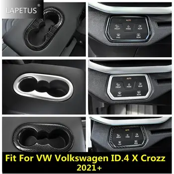 Faruri Comutator Panou de Control / Spate Cana de Apa Titularul Acoperi Garnitura Pentru VW Volkswagen ID.4 ID4 X Crozz 2021 - 2023 Accesorii Auto