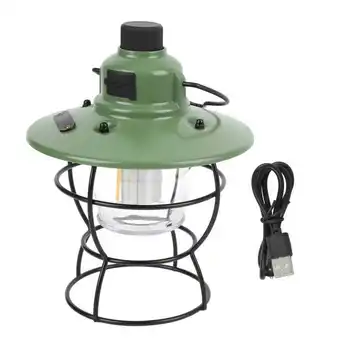 Felinar Camping LED Lumină Stil Retro Reincarcabila Cu 3 Moduri de 20-220LM Camping Lanternă Portabilă 3.9 W Picnic în aer liber Lampa