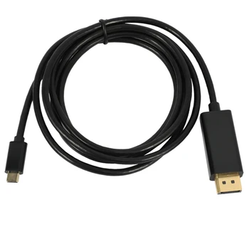 FULL-USB-C Pentru Cablu Displayport Adapter 6Ft USB 3.1 Tip-C A DP Cablu HD