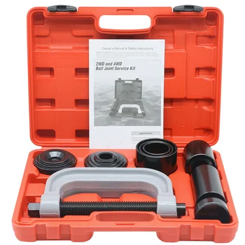 Grele Minge de Presă Comună & U-Joint Removal Tool Kit 4x4 cu Adaptoare, pentru cele Mai multe, 2WD si 4WD, Autoturisme și Camioane Ușoare