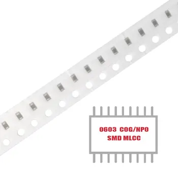 GRUPUL MEU 100BUC MLCC SMD CAPAC CER 4PF 50V C0G/NP0 0603 Montare pe Suprafață Condensatoare Ceramice Multistrat în Stoc