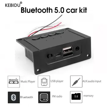 Handsfree 5W Amplificator MP3 Decoder Bord 10W Bluetooth 5.0 DC 5V Car Kit MP3 Player Modul Radio FM USB TF AUX Apel pentru Difuzor