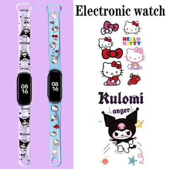 Hello Kitty Kuromi Sport Smartwatch Ceas Electronic Femei Fete Inteligente Ceas Digital pentru Copii Impermeabil Drăguț de Funcționare Nou Ceas cu LED
