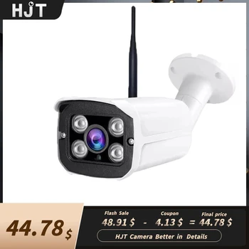 HJT 4K 5MP Camera IP WIFI H. 265 Slot pentru Card TF 4IR Viziune de Noapte Onvif2.4 Umanoid De Detectare Audio De Intrare De Securitate În Aer Liber Foto
