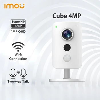 IMOU Cub 4MP Camera IP WiFi H. 265 PIR Două-Mod de a Vorbi Anormale de Detectare a Sunetului Excelenta Viziune de Noapte IPC-K42P camera de Supraveghere