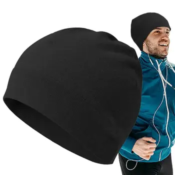 Iute Uscat Schi Beanie De Sport În Aer Liber Pălărie Capace De Craniu Umiditate Wicking Respirabil Moale Beanie Palarie Confortabil Montaj Pentru Exterior