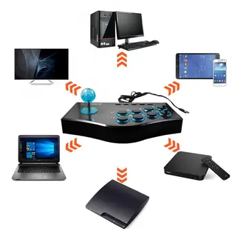 Joc Arcade Joystick USB Rocker Controller de PS4 PS2/PS3/Xbox, PC, TV Box Accesorii Laptop
