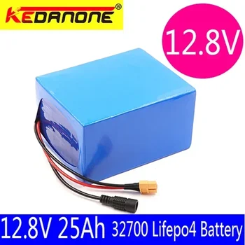 Kedanone-paquete de baterías 32700 Lifepo4, 4S3P, 12,8 V, 25Ah, con 4S, 40A, BMS equilibrado para barco eléctrico y fuente de al