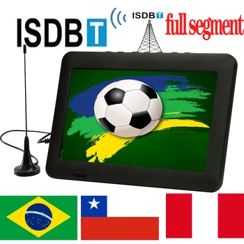 LEADSTAR D8 8 Inch Digital Portabil Mini TV Cu DVB-T2 ISDB-T, ATSC-T Tuner Analog Decodor 12V Intrare Reîncărcabilă 110-220V D8