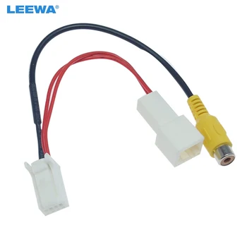 LEEWA 10buc Masina din Spate Camera Video Plug Cablu Convertor Adaptor Pentru Dongfeng Fengguang 360/370 de Parcare Inversă de Cabluri #CA6106