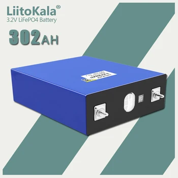 LiitoKala 3.2 V 302Ah Lifepo4 Baterie 12V 310Ah DIY Panou Solar Power Bank 24V 48V Camping Reîncărcabilă Baterie de Rezervă Cu Bare