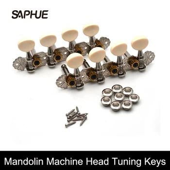 Mandolina Tuning Chei capete de Mașini de Tunere Tuning Chei, Cuie pentru Mandolina Instrument Placate cu Aur/Nichel