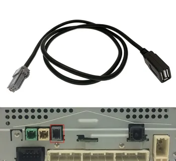 Masina 4 Pin USB Cablu Adaptor Conector de Intrare Audio Media Radio CD Player pentru Toyota RAV4 Camry Avalon Corolla 2018-2020