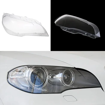 Masina Clar Faruri Obiectiv Înlocuirea Capacului Cap Lumina Lămpii Shell Acoperire Pentru-BMW X5 E70 2008-2013 Dreapta