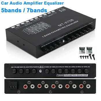 Masina Egalizator Audio Amplificator Reglabil Hz EQ Masina Amplificator Egalizator Grafic Cu CD AUX 7 Egalizator Bandă Amplificador