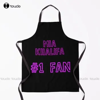 Mia Khalifa # 1 Fan Sort Sorturi Pentru Femei Barbati Unisex Pentru Adulti Grădină De Bucătărie De Uz Casnic De Curățare Personalizate Șorț Personalizat De Gătit Șorțuri