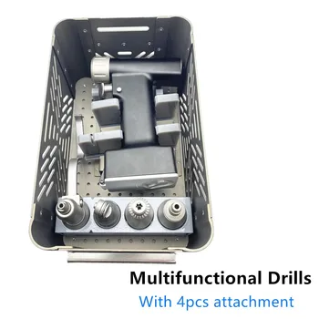 Mini Multifunctional Os Burghiu 4 ÎN 1 Sagital Văzut Ortopedice Instrument de Putere Veterinară, Instrumente chirurgicale Ortopedice