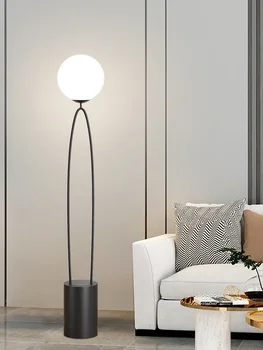 Minimalist Lampa de Podea de Decorare Camera de zi Canapea lângă Înalt Simț de Lumină Moderne de Lux, Atmosfera Dormitor Lampă de Noptieră