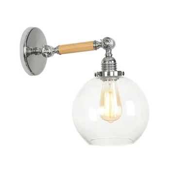 Moderne de lumină Led corp de Iluminat de perete din oțel inoxidabil, sticlă, candelabre moderne, cabinet baie oglindă lampă lămpi de noptieră