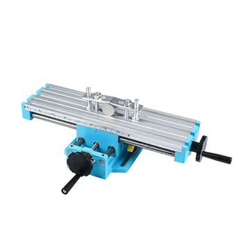 Multi-funcție Mini Cross Mașină de Frezat Masa Mic Acasă Drilling Machine Mașină de Frezat Tabelul Suport Diapozitiv Masă