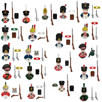 Napoleoniene Soldat De Cavalerie, De Infanterie Marina Imperială Serie De Mini Model Buidling Blocuri Armă Cărămizi Figurine Jucarii Boy