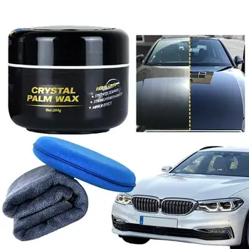 Negru Ceara Auto Vopsea Auto Ceara Corectarea Kit Auto Detaliază Kit De Neegalat Slickness Curăță Și Ceară Metal Respinge Murdaria Rutier