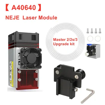 NEJE master 2/2s/3 modul cu laser focus fix cu laser cap 450nm laser albastru, folosit pentru masina de debitare cu laser CNC DIY gravura laser