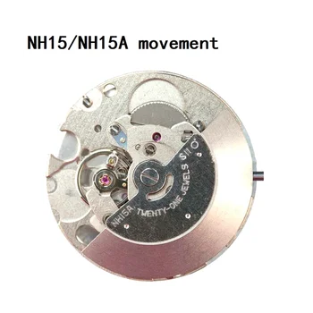 NH15A/NH15 Ceas Mișcarea Single-Calendar cu Trei Pini de Înaltă Precizie Automat Mechanical Ceas Mișcarea de Înlocuire