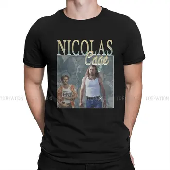 Nicholas Cage Epocă Nicolas Cage Tricou Grunge Barbati Tricouri de Vara 100% Bumbac Îmbrăcăminte O-Neck Tricou