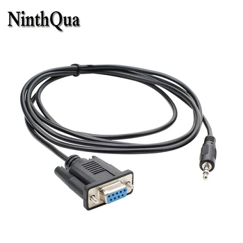 NinthQua 1buc VGA la 3,5 audio cablu RS232 DB9 female-3.5 mm audio capul cablu 1.8 m