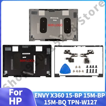 NOU Pentru HP ENVY X360 15-BP 15M-BQ TPN-W127 Laptop LCD Capac Spate/Frontal/Balamale Capac Spate partea de Sus a Ecranului Înapoi Caz 15.6 Inch