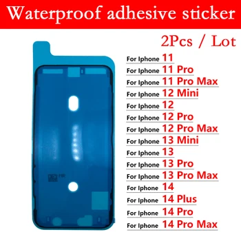 Pentru iPhone 11 12 13 14 Pro Max 11 12 13 mini-14 Plus Ecran LCD rezistent la apa Autocolant Adeziv de Etanșare Bandă Lipici Adeziv Piese de schimb