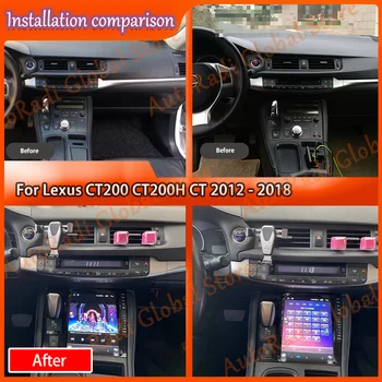 Pentru Lexus CT200 CT200H CT 2012 - 2018 Android Radio Auto 2Din Receptor Stereo Autoradio Player Multimedia GPS Navi Unitatea de Cap