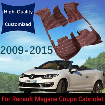 Personalizate Din Piele Auto Covorase Pentru Renault Megane Coupe Cabriolet 2009~2015 Automobile Covoare Covoare Pad Accesorii De Interior